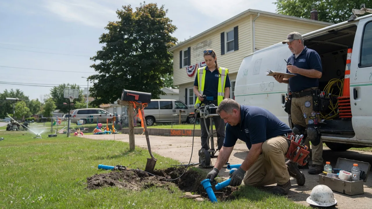 Slab Leak Repair in Marysville, OH near me